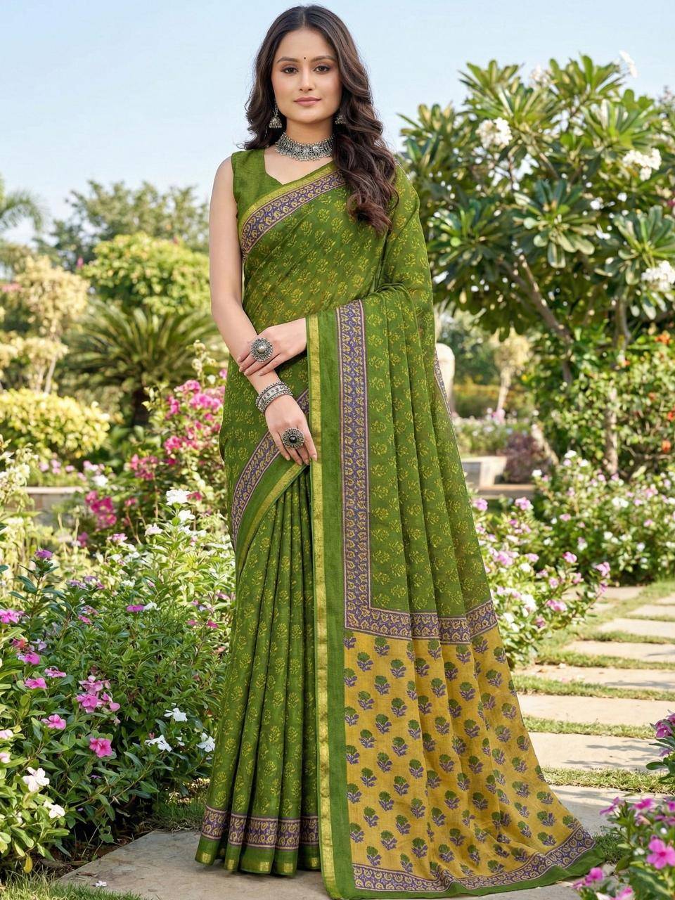 Vastra pujya bagru Saree wholesale suppliers in Surat